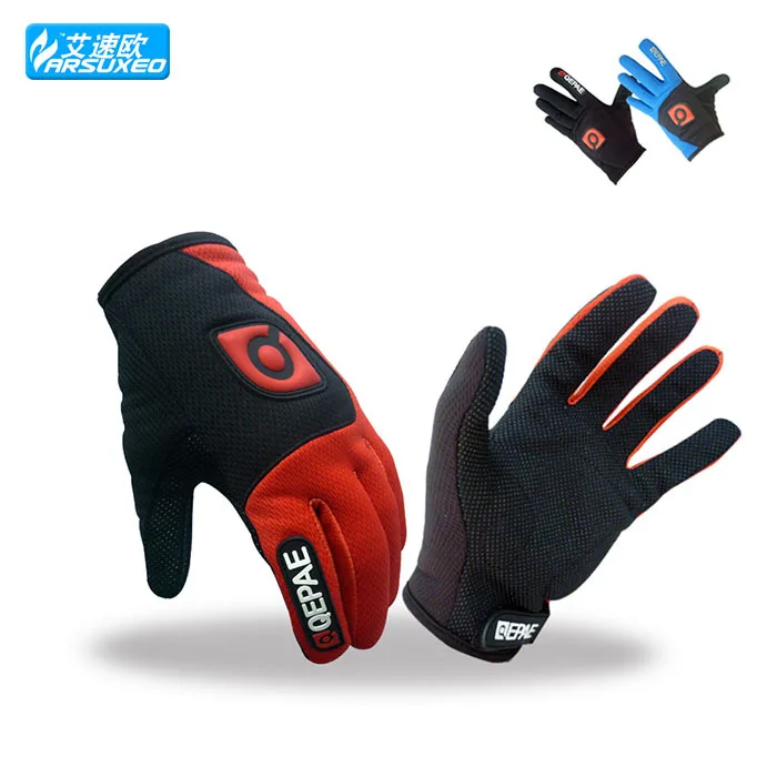 Cycling Mountain MTB Bike Bicycle Thermal Full Finger Winter Warm Riding Gloves 