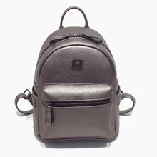 Заклепки рюкзак женская Sacs à DOS Кожа PU Рюкзак женский модный дизайнер Sacs d’école подростков Meninas путешествия Mochilas