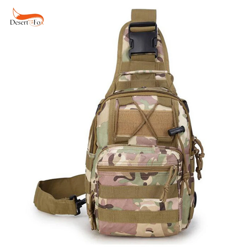 Outdoor Military Camouflage Sling Pack 600D Cordura Urban Sports Chest
