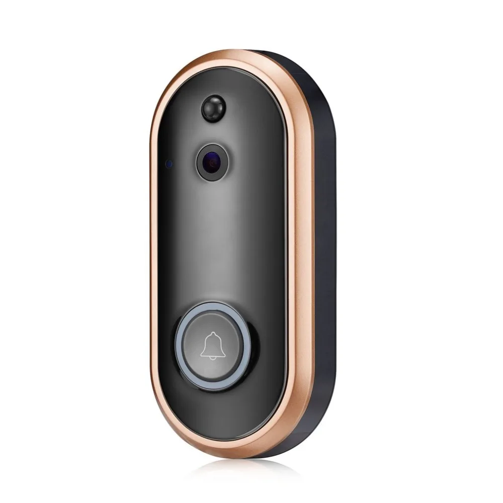

WIFI Wireless Visual Cloud Storage Smart Doorbell Mobile Phone APP Remote No Miss Visitors From Anywhere