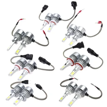 

Super Bright LED Car Exterior Headlight Bulbs 36w Head Lamp White 6000K H1/H3/880/881/H7/H8/H9/H11/9005/HB3/H10/9006/HB4