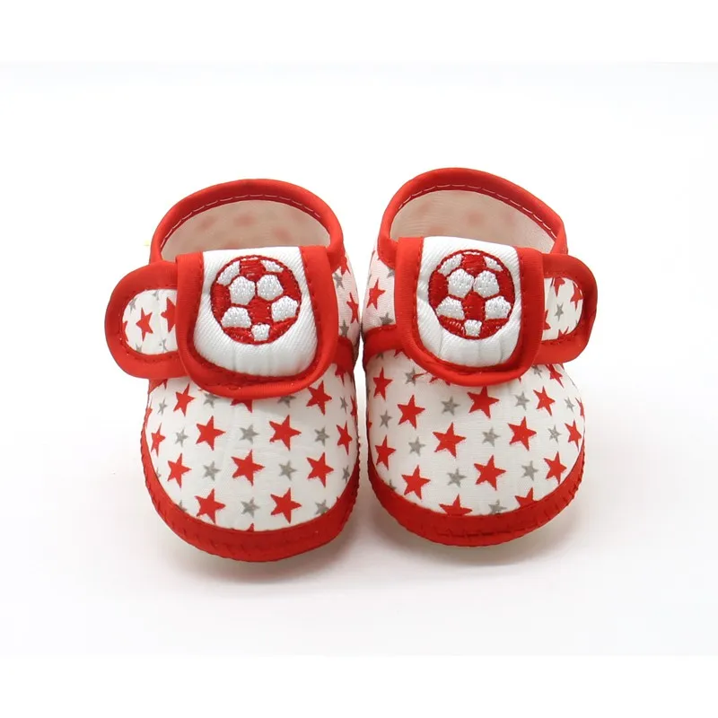 Повседневная летняя обувь для малышей; обувь для первых шагов; обувь для новорожденных девочек и мальчиков с мягкой подошвой; нескользящие кроссовки; обувь для начинающих ходить; Новинка - Цвет: Красный