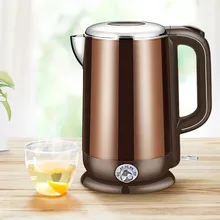 Электрический чайник 304 пищевой нержавеющей стали бытовой контроль температуры чайник для кипячения