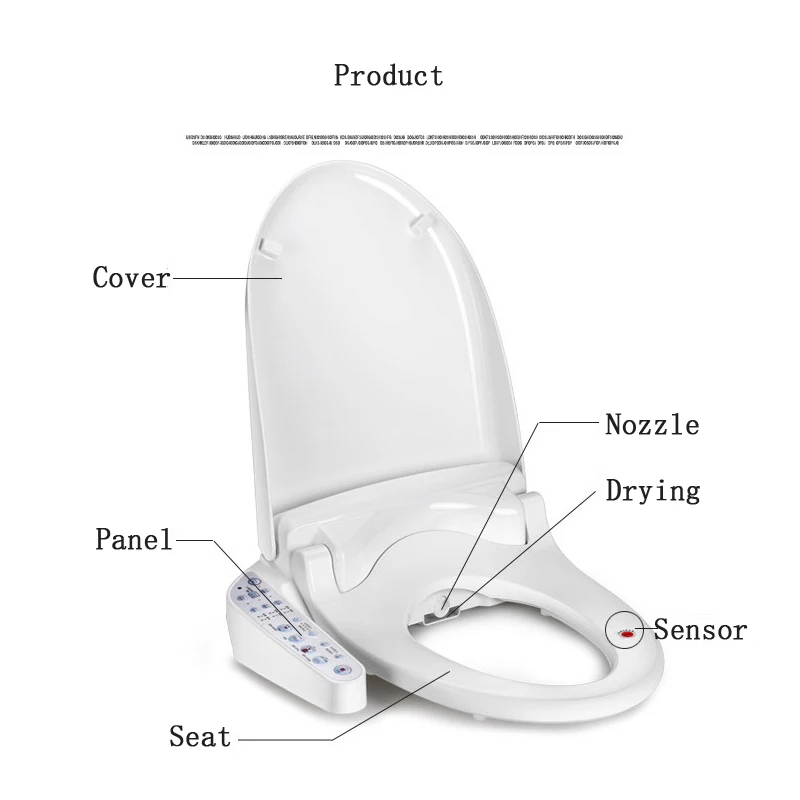 Гигиенический душ ванная комната Shattaf Туалет Биде крышка электронный биде японские унитазы сиденье Смарт биде сиденье для унитаза умное сиденье