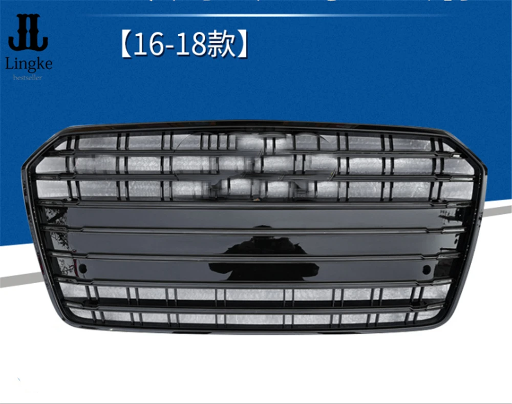 

For Audi A7 S 7 2016 2017 2018 16-18 S7 Style Front Grill Upper Radiator Grille
