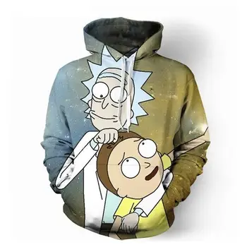 

RICK AND MORTY CHARACTERS HOODIE 2018 Fashion Harajuku Printed Sweatshirts