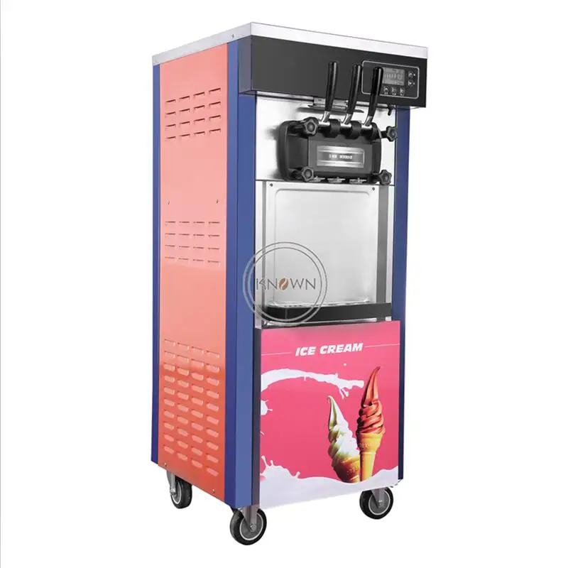 US $1.175.00 2028LH Italian 3 flavors soft serve ice cream making machine frozen ice cream maker