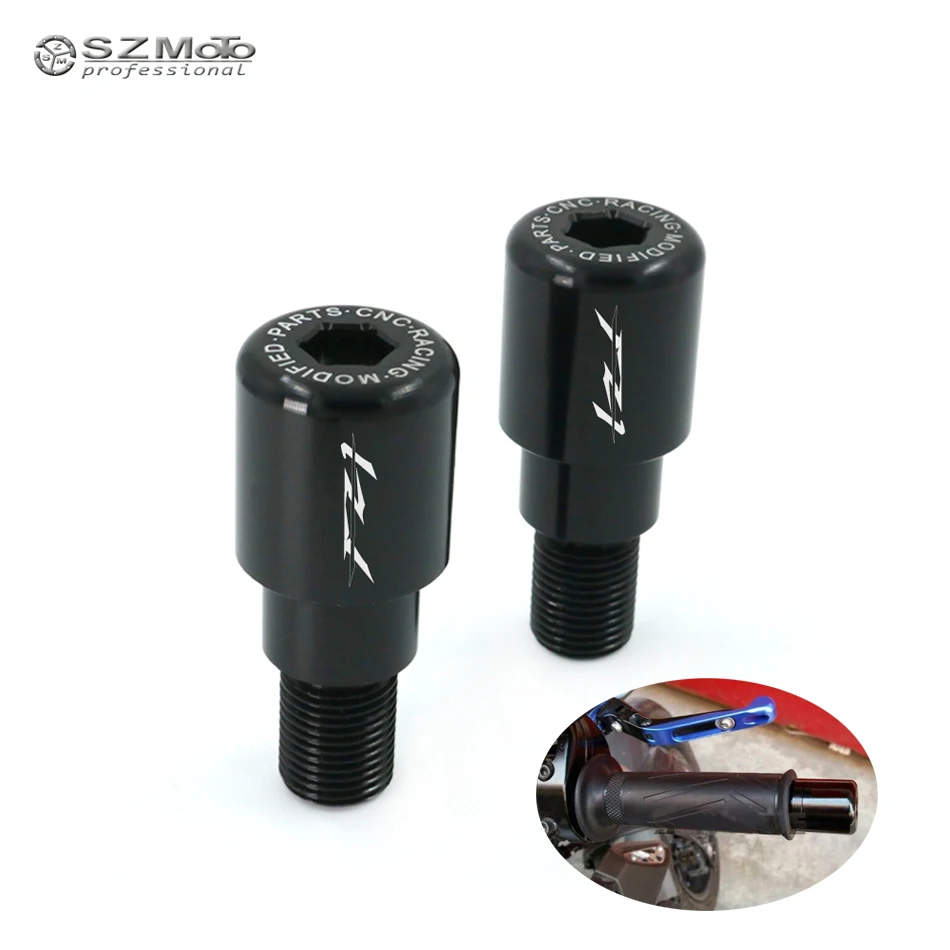 

For YAMAHA FZ1S 1000N FZ1 2001-2005 2004 Handlebar Grips Motorcycle Accessories Bar Ends Hand Grip Handlebar End Caps