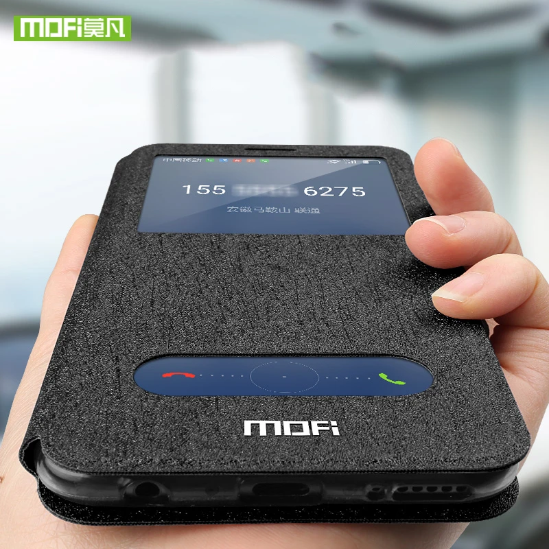 Para huawei honor 10 funda de silicona para honor 10 caso Mofi flip fundas de lujo a prueba de golpes a prueba de coque para huawei honor 10 caso 5,84