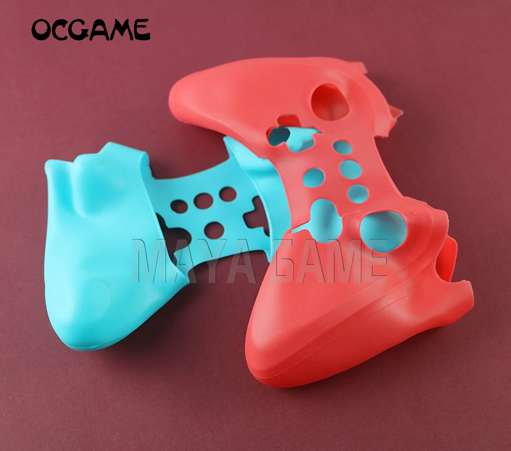 

OCGAME 6pcs/lot high quality Soft Protector Case for Wiiu wii u pro controller silicone case(6 colors)