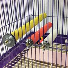 S/M/L шлифовальные когти попугай станция полюс принадлежности для птиц клетки Птичье гнездо шлифовальные когти скрабы стоячий бар