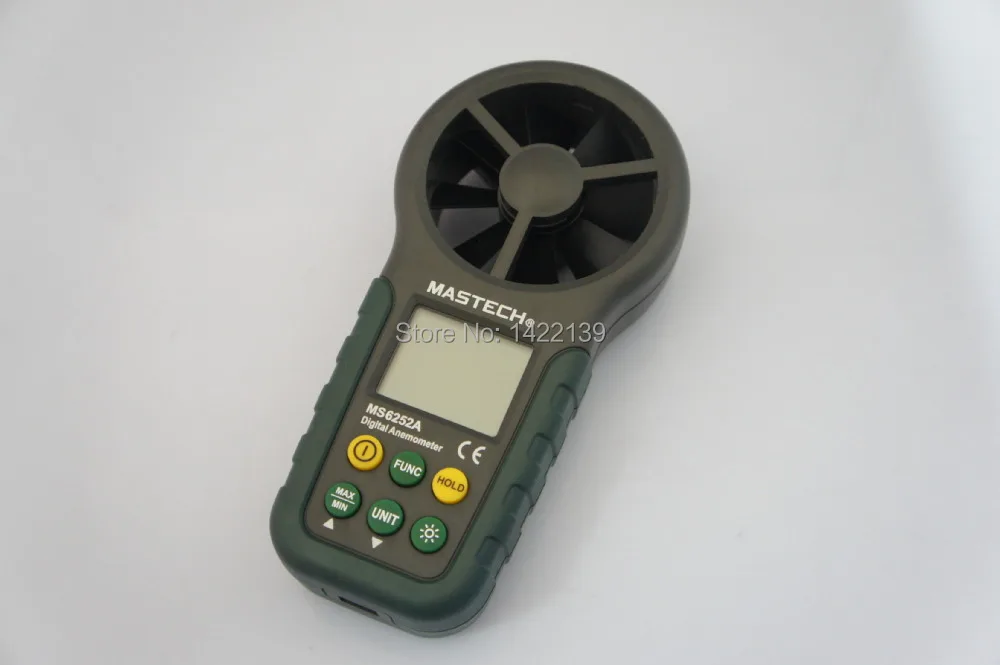 

MS6252A Digital Anemometer Air Volume Measurement LCD Backlight