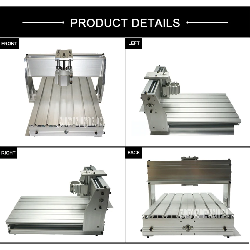 Новый 3040Z-DQ Гравировальный машина DIY рамка винт шарика фрезерные рамка гравировки фрезерный станок кадр 110 В/220 В 400x300 мм