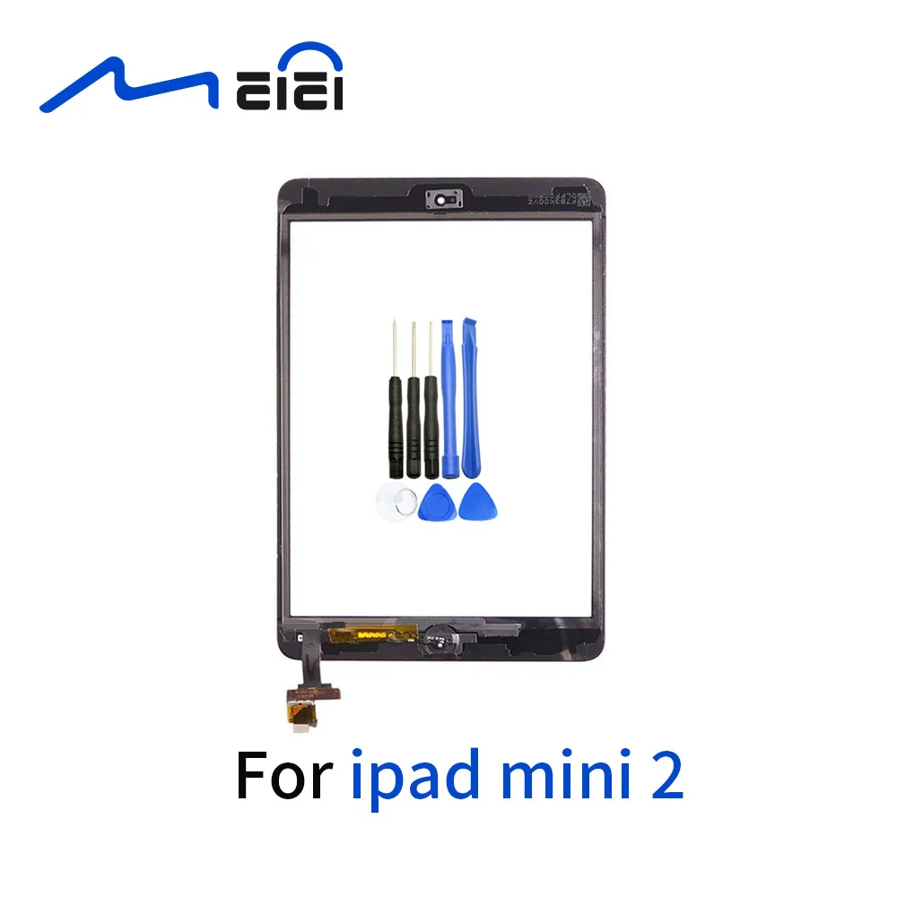 

New Touch Panel For ipad Mini 2 A1432 A1454 Touch Screen Digitizer + IC+Home Button + Camera Holder Complete Assembly With Tools