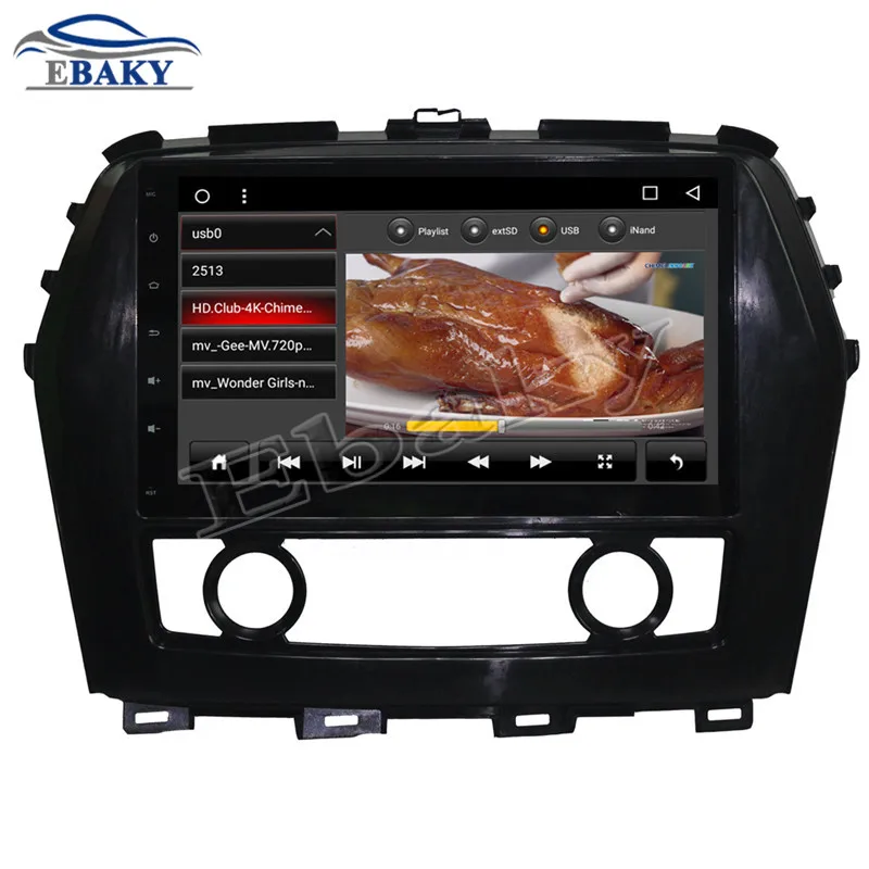Cheap NaviTopia 10.1inch  2G /4G RAM 32G /64G ROM Quad Core/Octa Core Android 8.1 Car DVD Radio for Nissan Maxima 2016 s 16