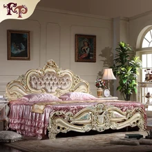 filiphs palladio Bedroom Furniture Europe Design modern leather queen size bed villa furniiture