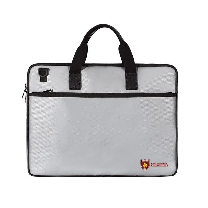 

Fireproof Waterproof Briefcase Satchel Laptop Handbag Bags File Package Office Computer Single Shoulder Messenger Security Bag