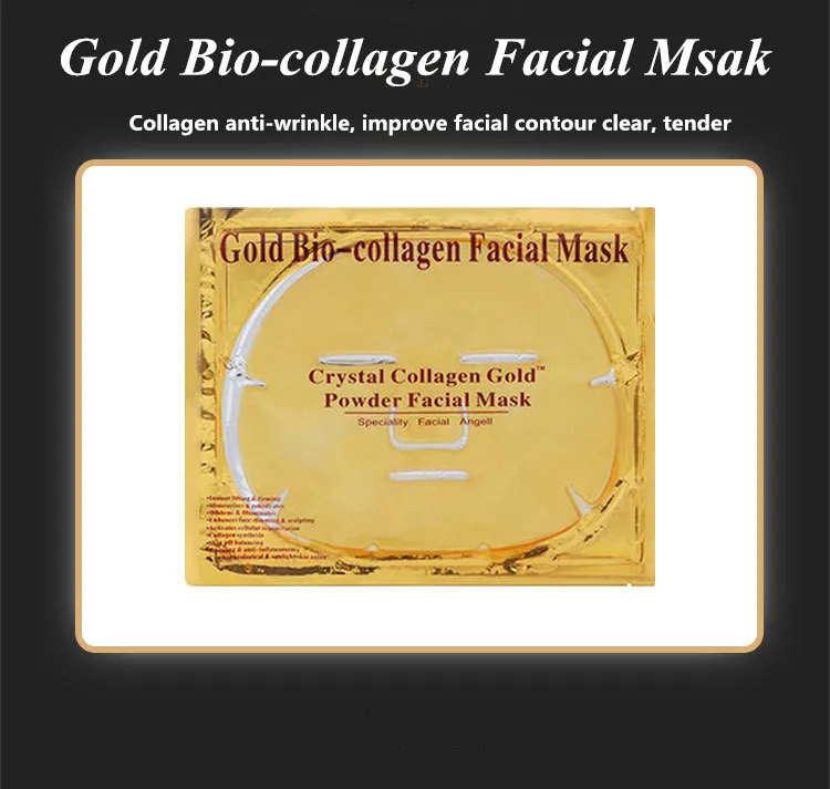 

Crystal collagen gold mask crystal mask brightening skin hydrating gold mask