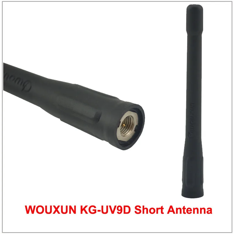 

Wouxun KG-UV9D Short Antenna SMA-Male 144/430MHz Dual Band Antenna for WOUXUN KG-UV9D KG-UV9DPlus Exclusively