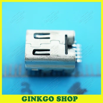 

50pcs/lot AMP Original MINI USB Female 5P Charing Socket Connect Port 340403JOO-A