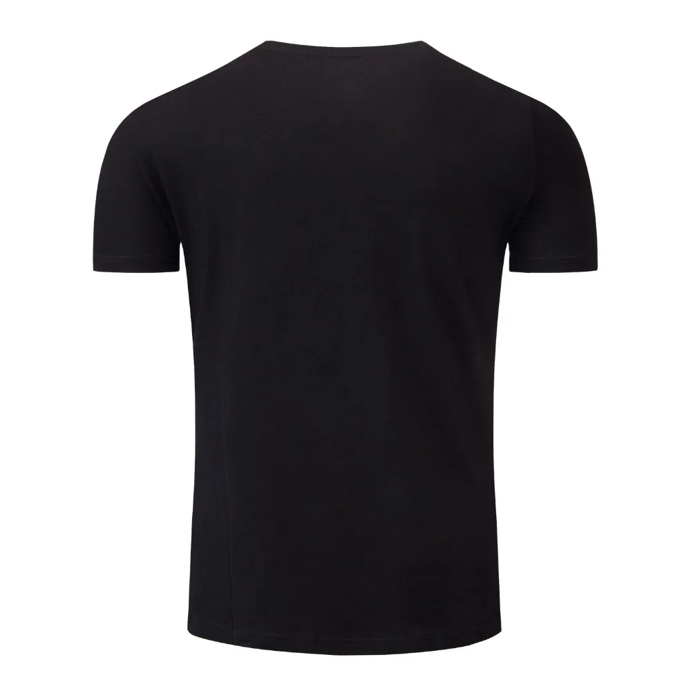 100% Cotton Breathable Slim Fit T Shirt Men Short Sleeve Casual Male Tops Brand Clothing High Quality Fashion 2018 Summer  (2)