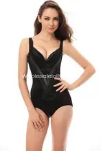 Sexy Black Open Bust Body Shaper sexy Bodysuits