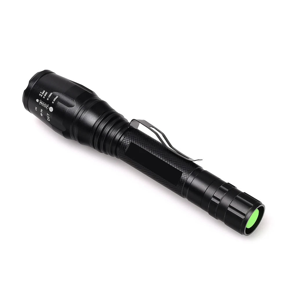 Zoomable фонарь es 6800lm CREE xml-T6 L2 светодиодный велосипедный флэш-светильник Zoom фонарь светильник ing лампа светильник+ 2x18650 батарея+ зарядное устройство+ зажим для велосипеда