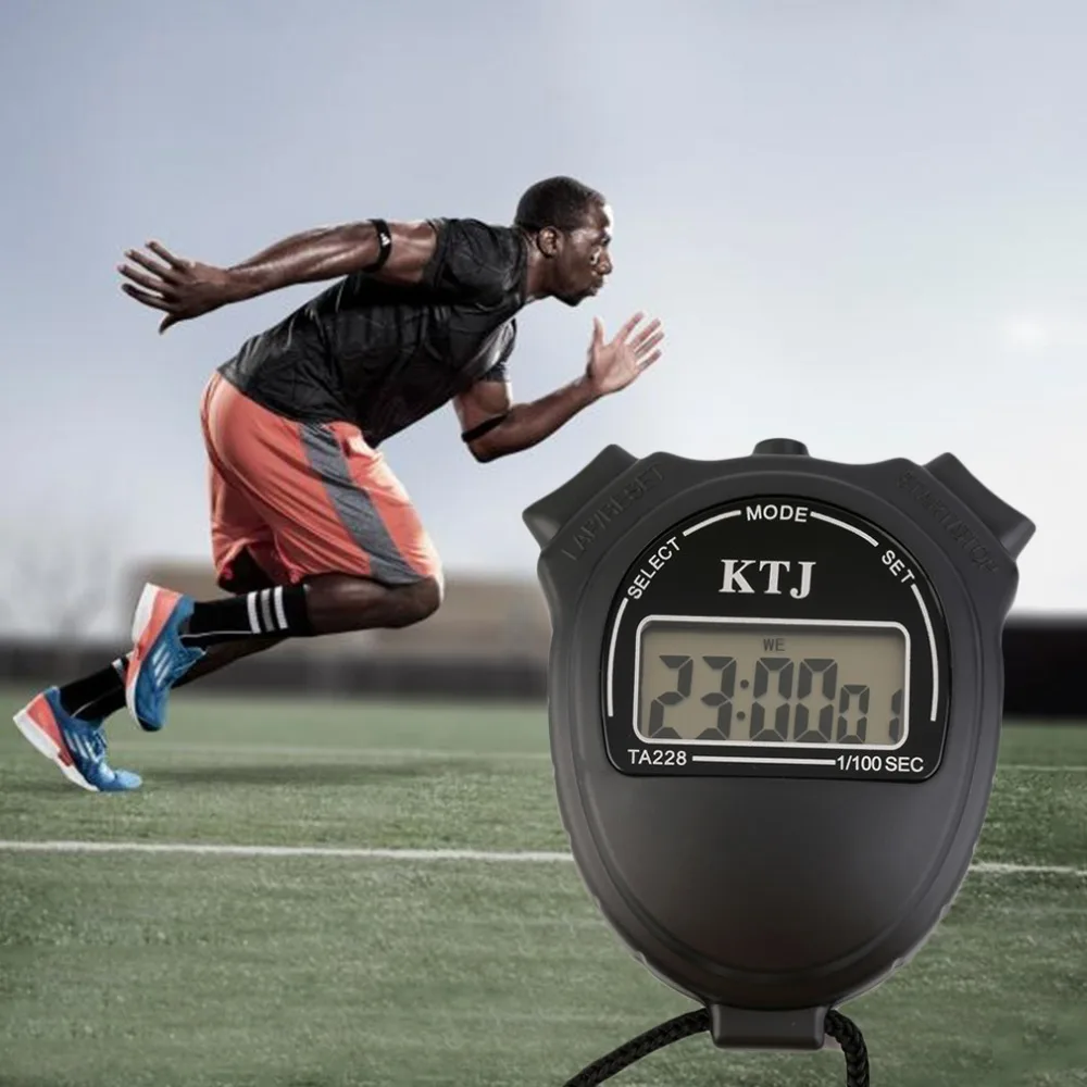 2016 New Interval Training Timer LCD Digital Professional Chronograph