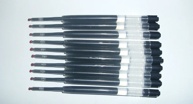 

5 pcs penloverefill gel ink refill nib 0.7 fit most park ball pen jotter pen free shipping