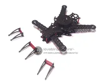 DIY QAV250 Alien mini PFV racing drones QVI260 quadcopter 3K carbon fiber frame