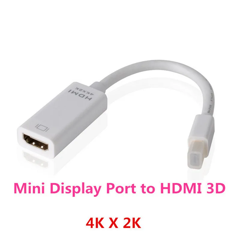 Кабель Mini DisplayPort-HDMI-совместимый кабель DP к HDTV Кабель-адаптер 3D Thunderbolt