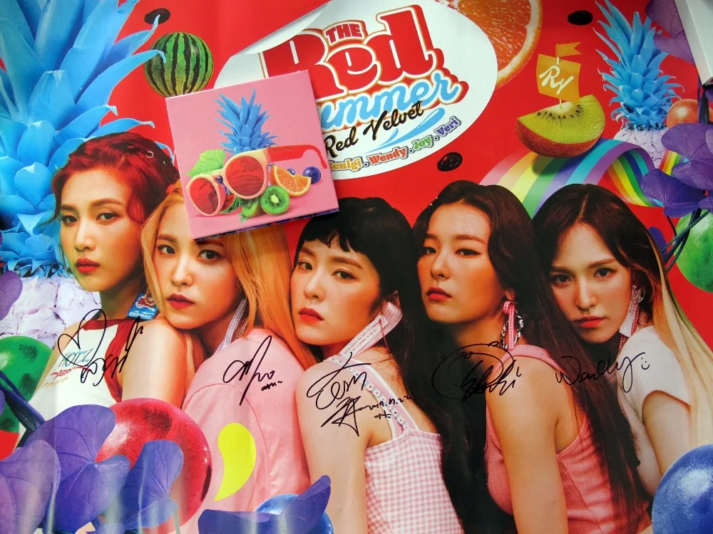Red Velvet The Red Summer Album Cover