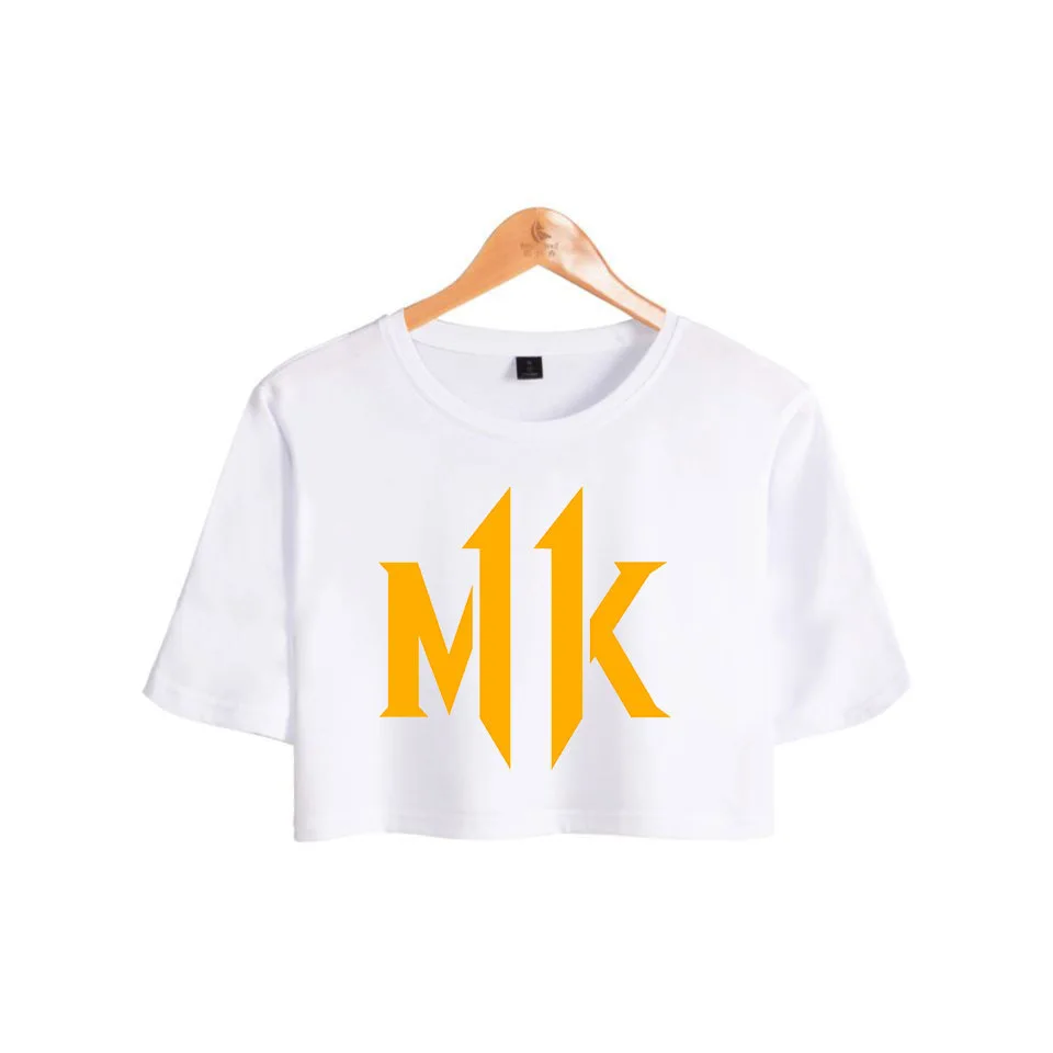 Mortal Kombat 11 игры мультфильм футболка для женщин аниме битва Harajuku уличная Пот хип