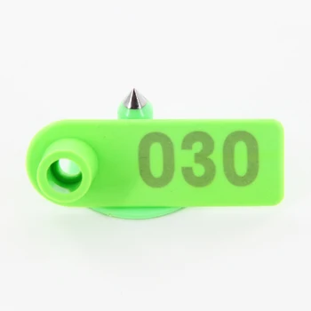 

Sheep Ear Tag Signs No. 1-100 Word Ear Laser Typing Copper Head Earrings Farm Animal Identification Card customization