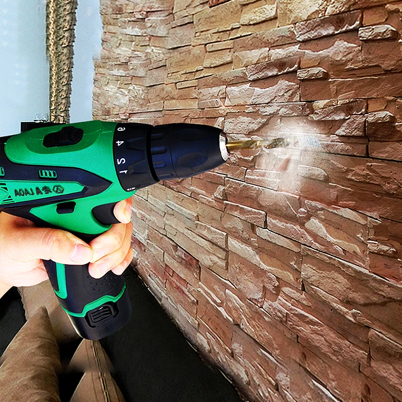 LAOA 12V Electric Screwdriver Lithium Battery Electric Drill for Wood Tile LAOA 12V Electric Screwdriver Lithium Battery Electric Drill for Wood Tile