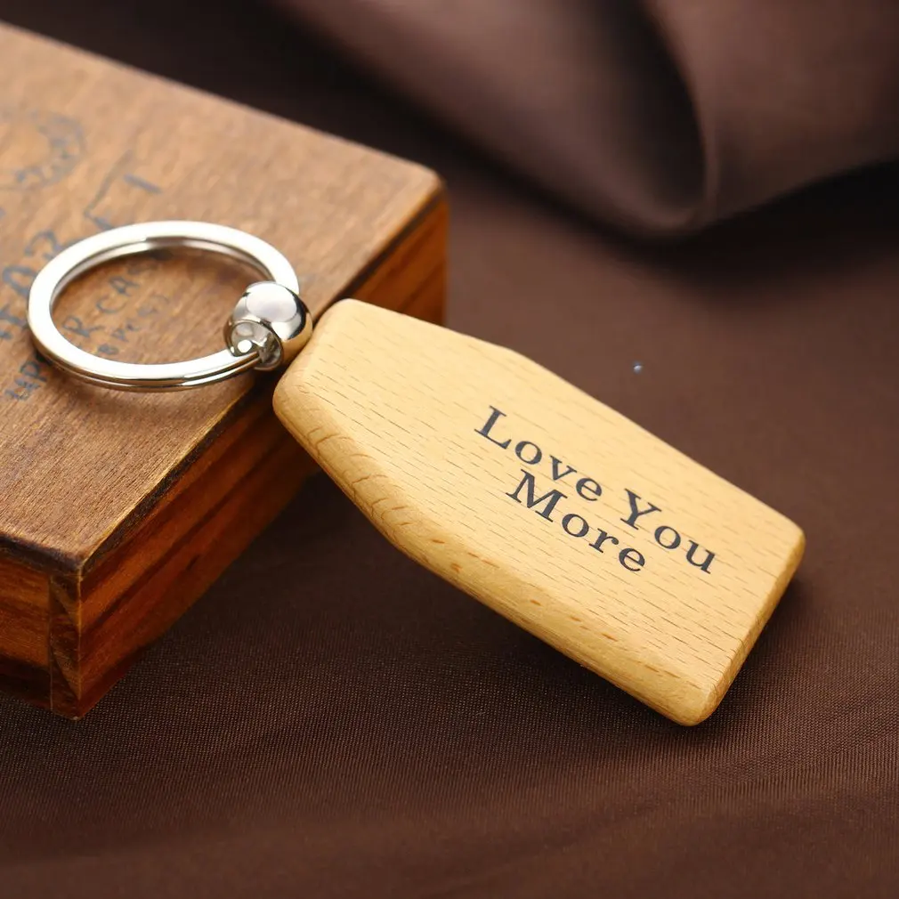 Деревянный брелок Love You More Best Dad Ever Nana с надписью Elk Crucifix модная Автомобильная