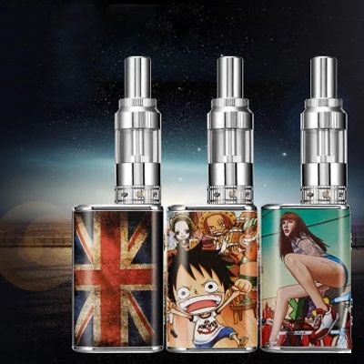 

High-grade Mod Mini Electronic Cigarette Atomizer 1050mAh With Led Display Screen USB Charging Gift Sticker Free Ship DZY-30