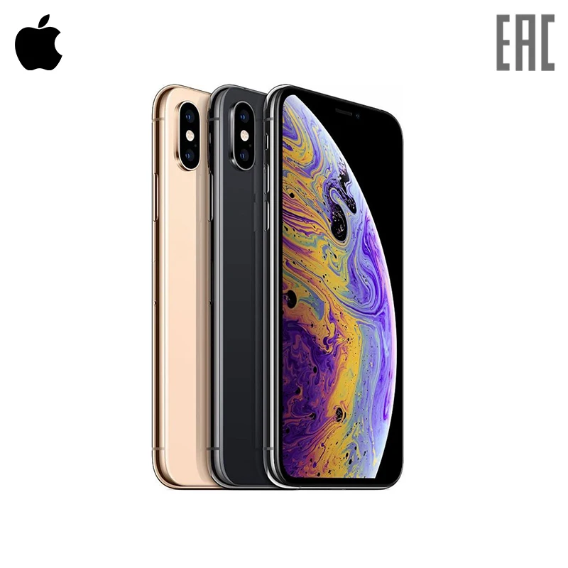 Smartphone Apple iPhone XS 64 GB mobile phone 2018 newmodel NFC twincamera 18:9 Smartphone Apple iPhone XS 64 GB mobile phone 2018 newmodel NFC twincamera 18:9
