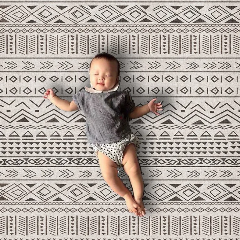 Nordic Geometric Carpets For Living Room Home Nordic Carpet Bedroom Bedside Blanket Area Rug Soft Study Room teppich Rugs