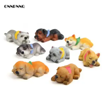 

Diy Kawaii Animals Sleep Puppy Corgi Model Akita Dog Fridge Magnets Resin Fridge Magnets For Kids Gift Home Decoration