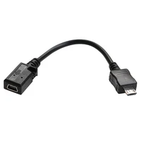 10 см micro USB папа к MINI USB 5PIN Женский удлинитель данных зарядный адаптер конвертер кабель - изображение