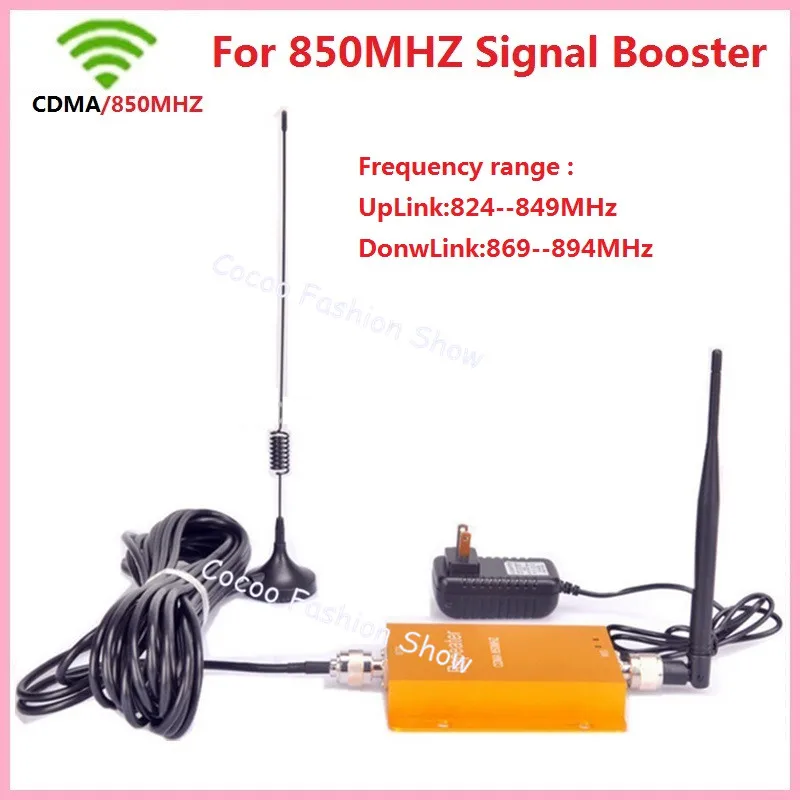 

Best price ! 3G 850MHz GSM CDMA Mobile Phone Cell Phone Signal Booster Repeater Gain 60db Cellular Signal Booster With Antenna