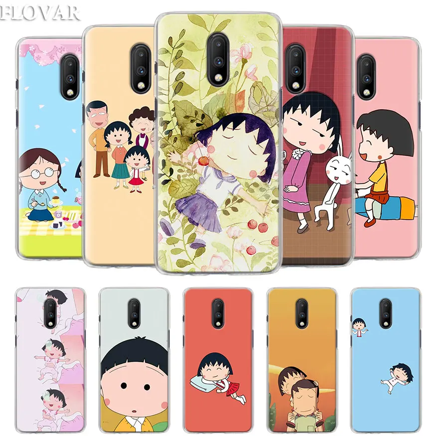 

Sakura Momoko Chibi Maruko Chan Phone Case for Oneplus 7 7 Pro 6 5T 6T Hard Case Cover for Oneplus 7 7 Pro Case Coque