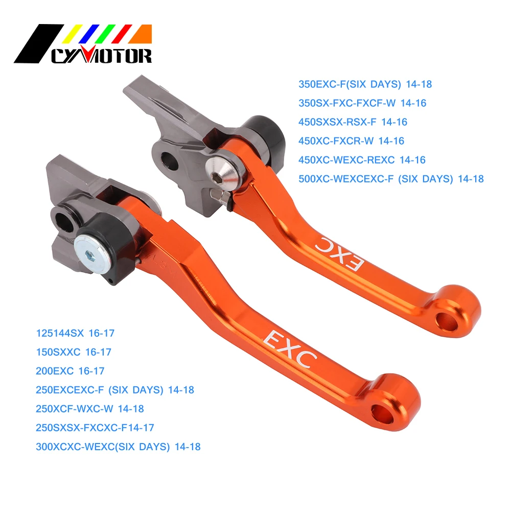 Мотоциклетная лампа для KTM 125 144 150 200 250 300 350 ручки тормоза и сцепления обработанные