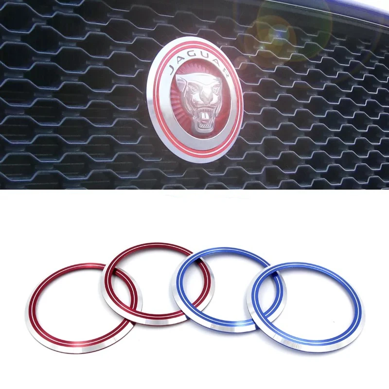 

Car Styling Accessories for Jaguar XEL F-PACE XFL XJL Car herd Grill front logo Badge Emblem mark 3D Decoration stickers