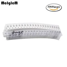 MCIGICM 1206 SMD конденсатор Ассорти Комплект, 16 значений* 20 шт = 3 20шт 10pF~ 22 мкФ Образцы комплект электронных diy kit