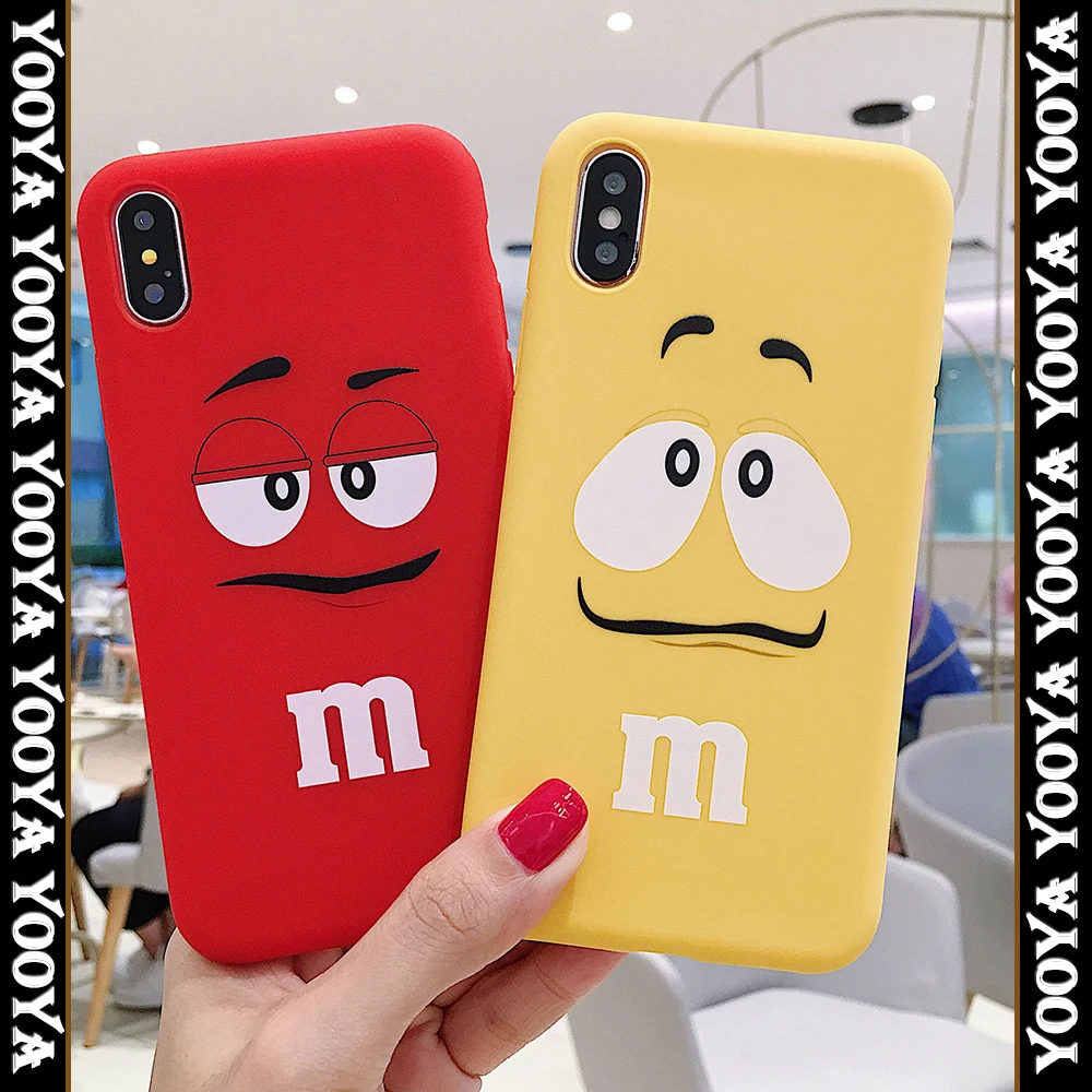 

Soft Cute case for iPhone 7 8/8Plus X XS XR xsmax cartoon Eyes pattern Mobile phone bags for iPhone 6s 7 7p 8 8p