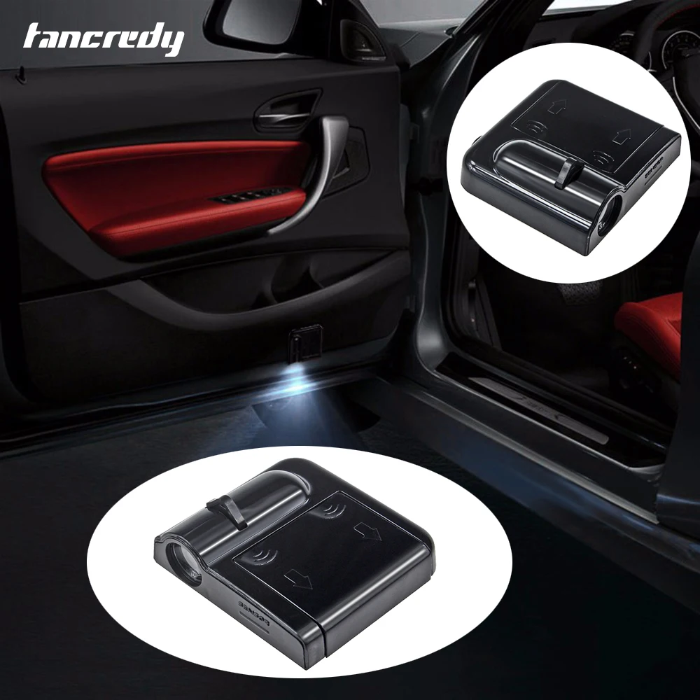

1Pcs Christmas Wireless Car Logo LED Welcome Light Coustomized Light Car Styling Door Light Car Accessories Projector Light