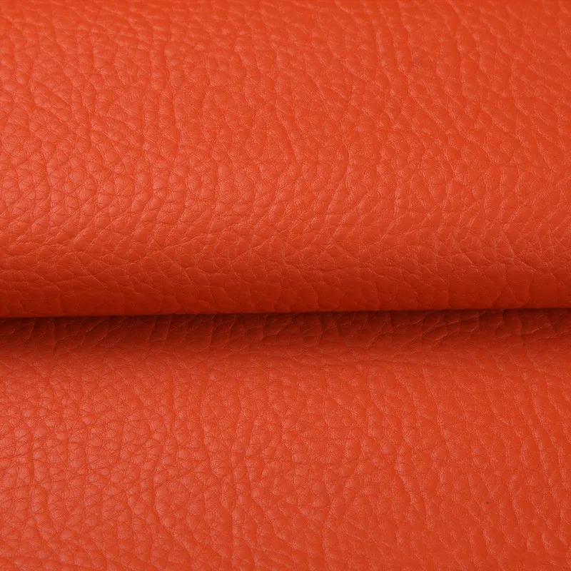 137 мм искусственная кожа задняя часть с клеем самоклеящаяся фиксация гранты имитация кожи на липучке DIY кожевенное ремесло для мебели - Цвет: Оранжевый