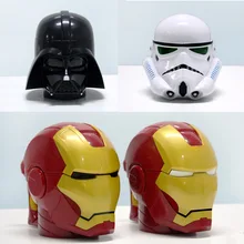 Star Wars Becher 3D Schwarze Ritter Weißen Ritter Iron Man Dreidimensionale Kunststoff Tasse Kaffee Tasse